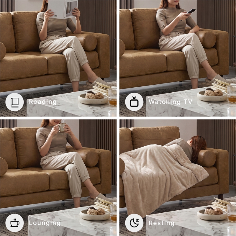 Signature Design by Ashley Telora Caramel Loveseat
