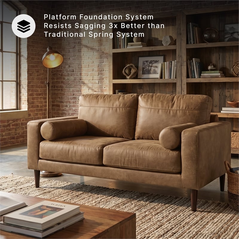 Signature Design by Ashley Telora Caramel Loveseat
