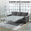 Signature Design by Ashley Rannis Pewter Queen Sofa Sleeper