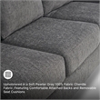 Signature Design by Ashley Rannis Pewter Queen Sofa Sleeper