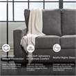 Signature Design by Ashley Rannis Pewter Queen Sofa Sleeper