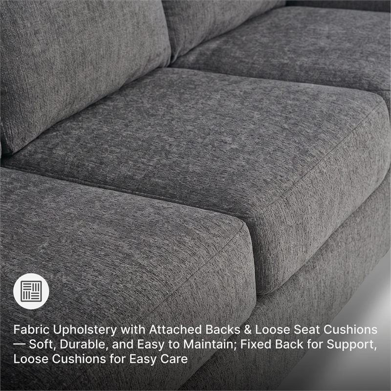 Signature Design by Ashley Rannis Pewter Queen Sofa Sleeper