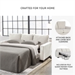 Signature Design by Ashley Rannis White Queen Sofa Sleeper