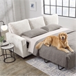 Signature Design by Ashley Rannis White Queen Sofa Sleeper