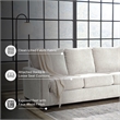 Signature Design by Ashley Rannis White Queen Sofa Sleeper