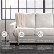 Signature Design by Ashley Rannis White Queen Sofa Sleeper