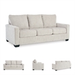 Signature Design by Ashley Rannis White Queen Sofa Sleeper