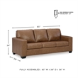 Signature Design by Ashley Bolsena Caramel Queen Sofa Sleeper