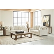 Signature Design by Ashley Maggie Birch Loveseat with Decorative Accent Pillows