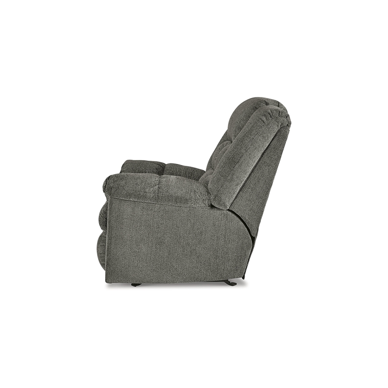 Signature Design by Ashley Kegler Putty Recliner  with One-Pull Reclining Motion