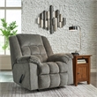 Signature Design by Ashley Kegler Putty Recliner  with One-Pull Reclining Motion