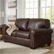 Signature Design by Ashley Colleton Dark Brown Loveseat