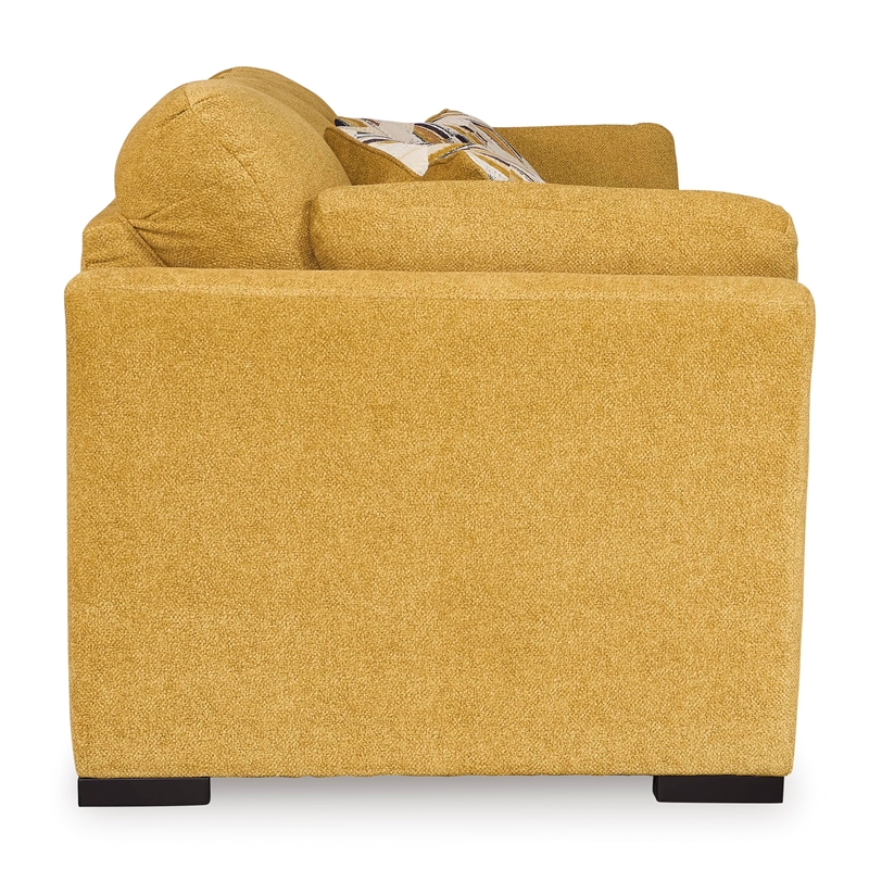 Signature Design by Ashley Keerwick Yellow Queen Sofa Sleeper