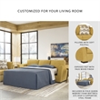 Signature Design by Ashley Keerwick Yellow Queen Sofa Sleeper