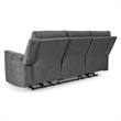 Signature Design by Ashley Barnsana Gray Power Reclining Sofa