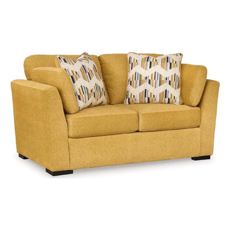 Signature Design by Ashley Keerwick Yellow Loveseat