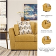Signature Design by Ashley Keerwick Yellow Loveseat