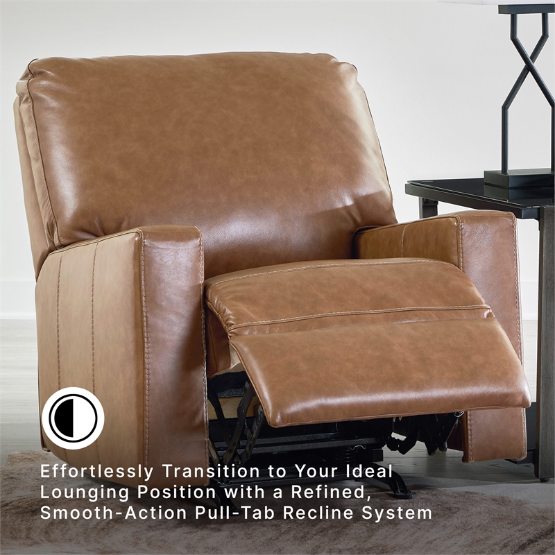 Signature Design by Ashley Bolsena Caramel Recliner