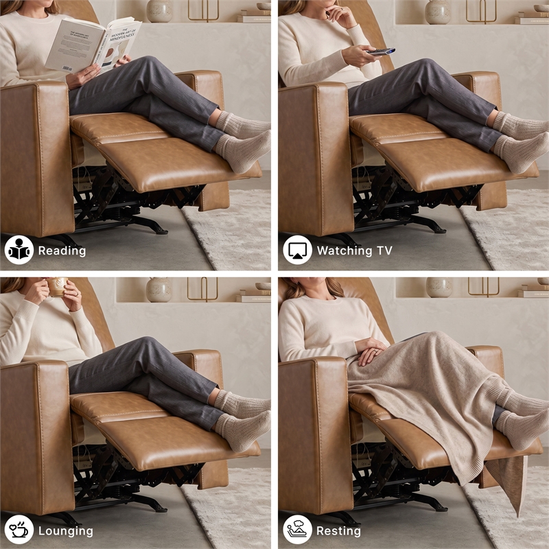 Signature Design by Ashley Bolsena Caramel Recliner