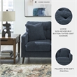 Signature Design by Ashley Bixler Navy Sofa