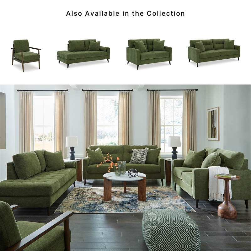 Signature Design by Ashley Bixler Green Sofa