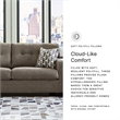 Signature Design by Ashley Mahoney Chocolate Sofa