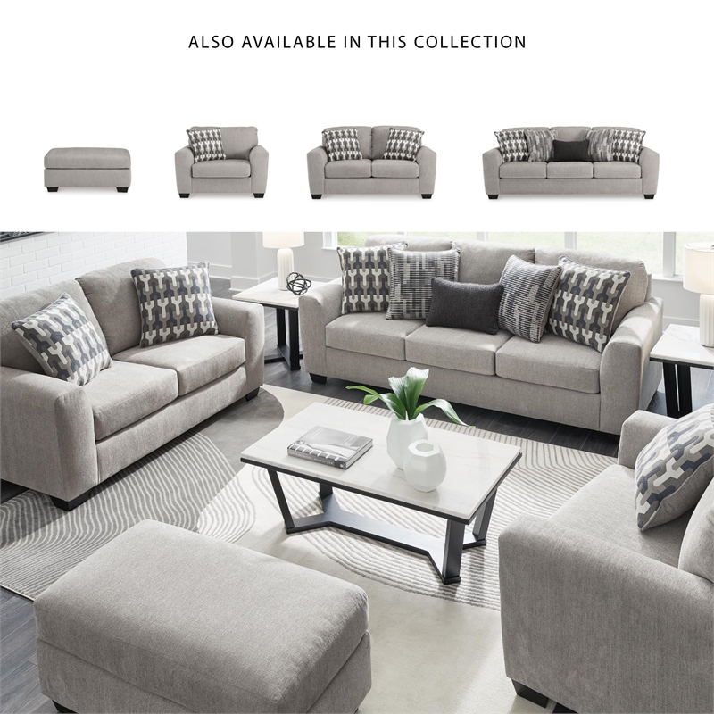 Signature Design by Ashley Avenal Park Flannel Sofa