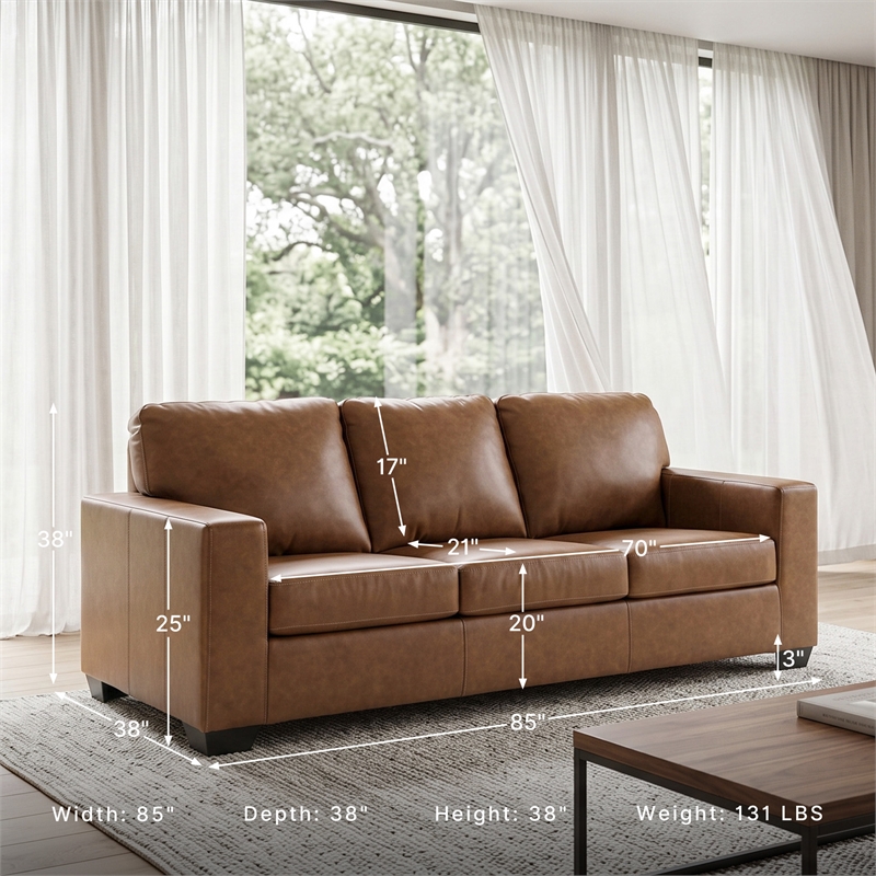 Signature Design by Ashley Bolsena Caramel Sofa