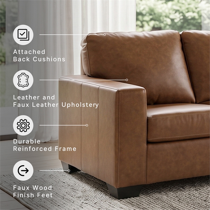 Signature Design by Ashley Bolsena Caramel Sofa