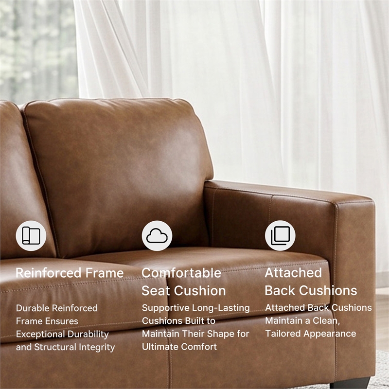 Signature Design by Ashley Bolsena Caramel Sofa