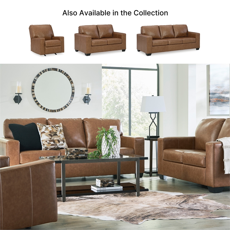 Signature Design by Ashley Bolsena Caramel Sofa