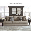 Signature Design by Ashley Stonemeade Taupe Sofa