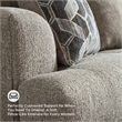 Signature Design by Ashley Stonemeade Taupe Sofa
