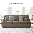 Signature Design by Ashley Stonemeade Nutmeg Sofa