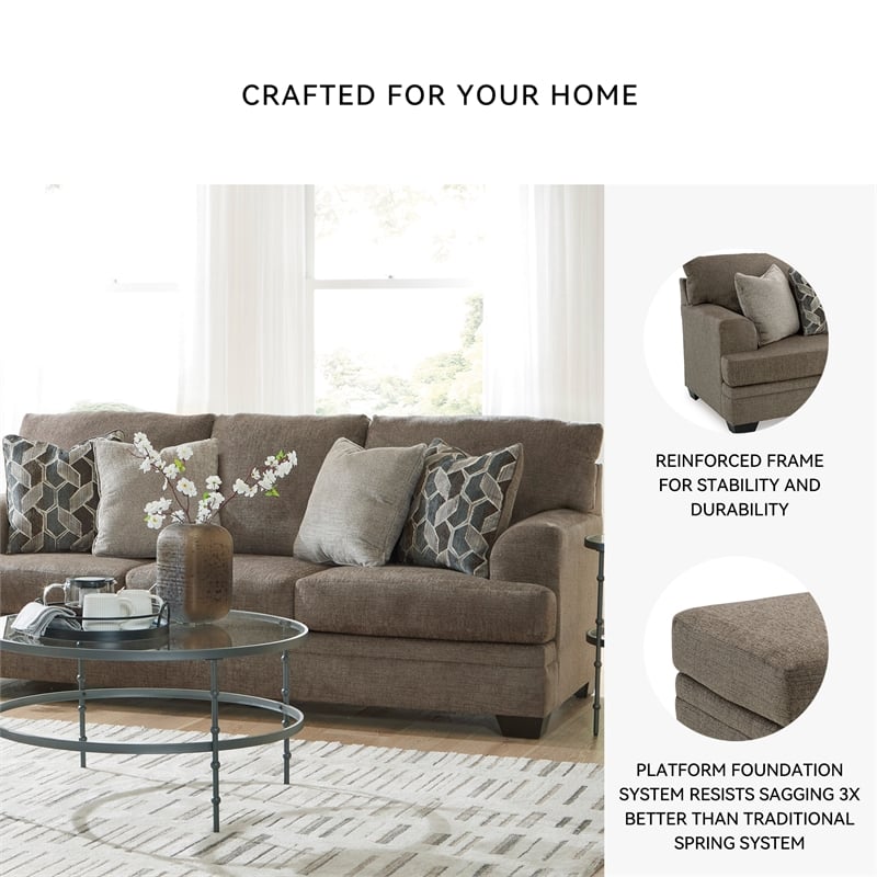 Signature Design by Ashley Stonemeade Nutmeg Sofa