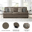 Signature Design by Ashley Stonemeade Nutmeg Sofa