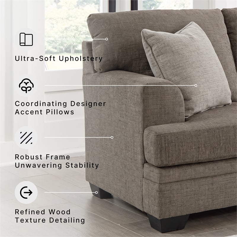 Signature Design by Ashley Stonemeade Nutmeg Sofa