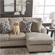 Signature Design by Ashley Stonemeade Taupe Sofa Chaise