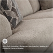 Signature Design by Ashley Stonemeade Taupe Sofa Chaise