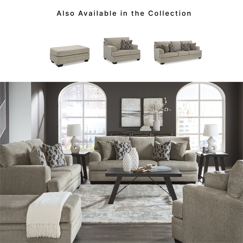Signature Design by Ashley Stonemeade Taupe Sofa Chaise