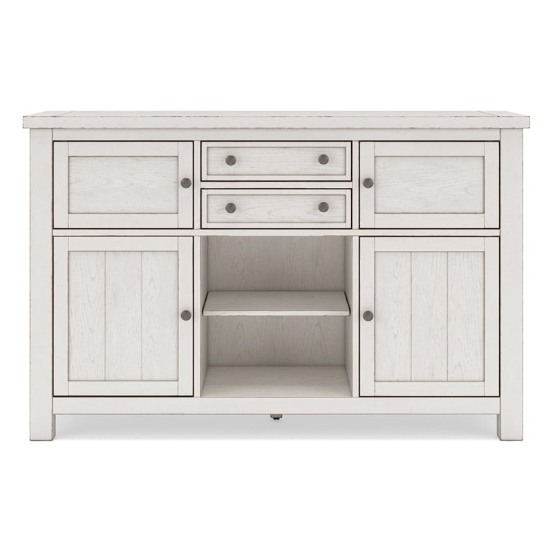 Signature Design by Ashley Robbinsdale Antique White Dining Server