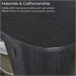 Signature Design by Ashley Rowanbeck Black Dining Server