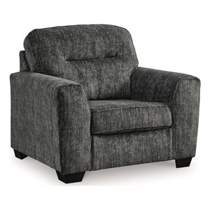 Signature Design by Ashley Lonoke Gunmetal Oversized Chair
