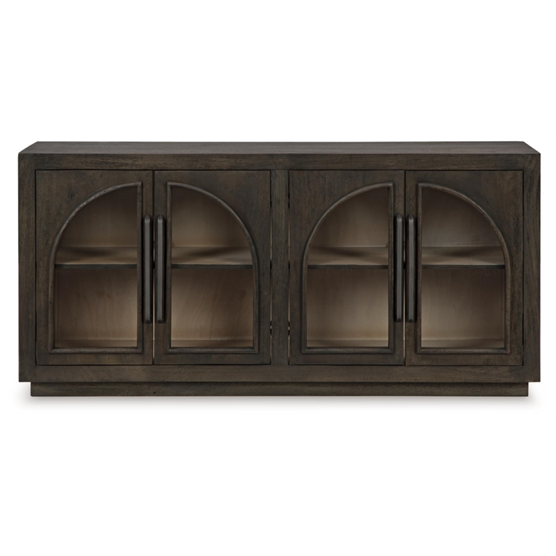 Signature Design by Ashley Dreley Grayish Brown Accent Cabinet