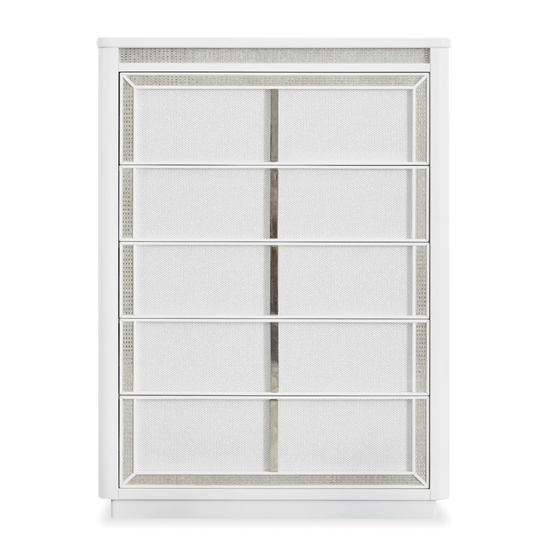 Ashley Furniture Chalanna White Chest of Drawers