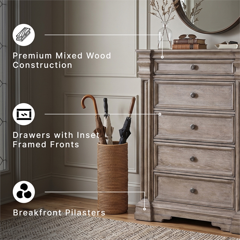 Ashley Furniture Blairhurst Light Brown Chest of Drawers