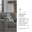 Signature Design by Ashley Gardiner Pewter Oversized Chair