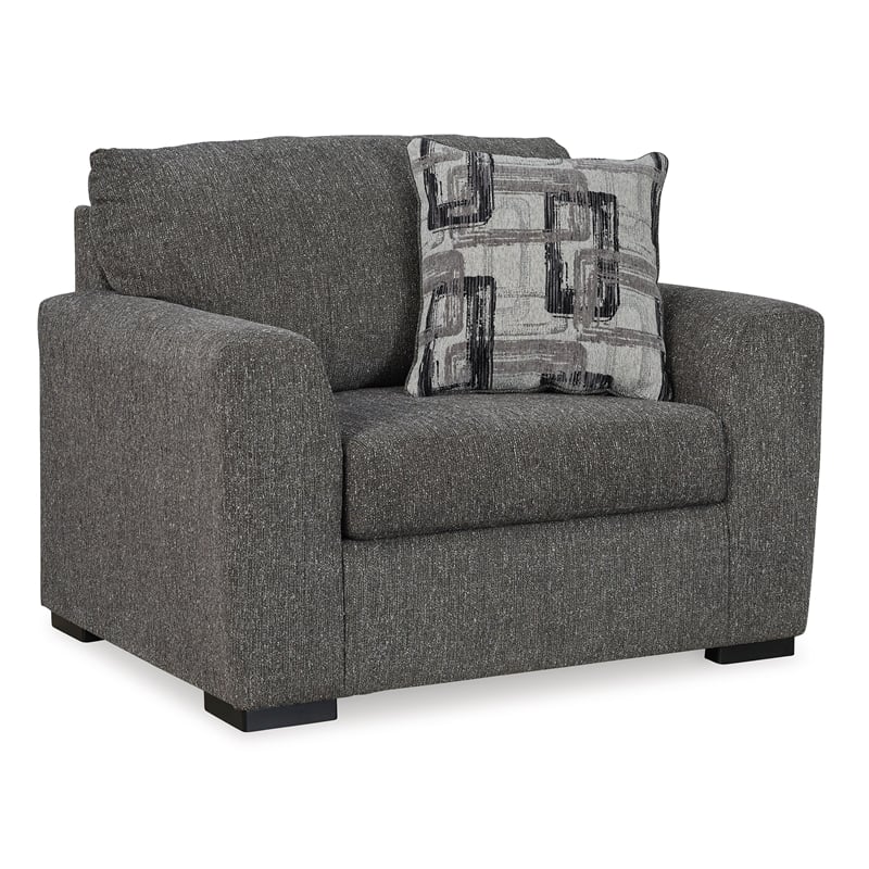 Signature Design by Ashley Gardiner Pewter Oversized Chair