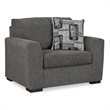 Signature Design by Ashley Gardiner Pewter Oversized Chair