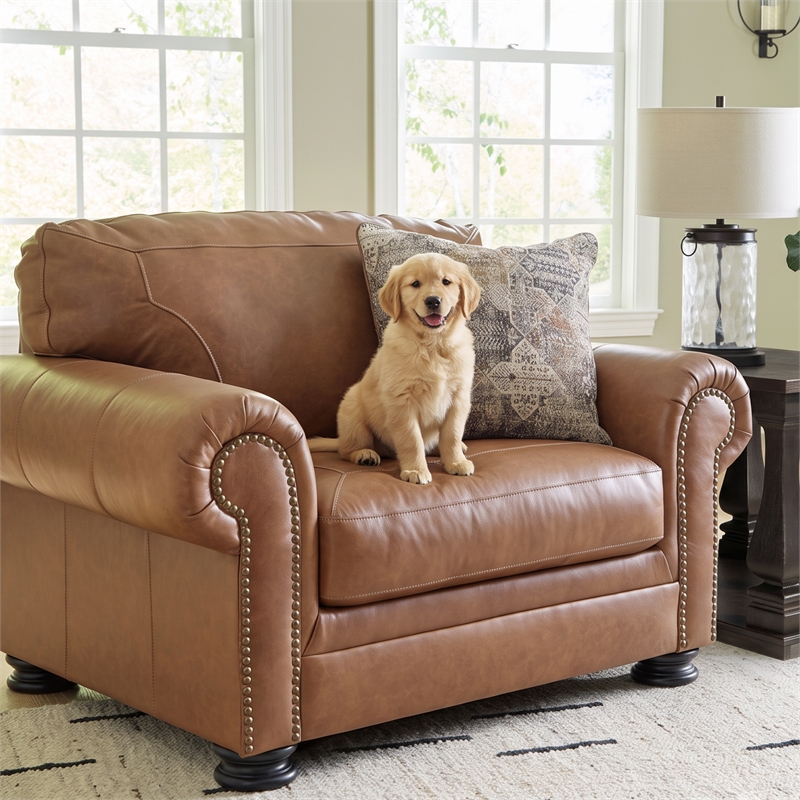 Signature Design by Ashley Carianna Caramel Oversized Chair